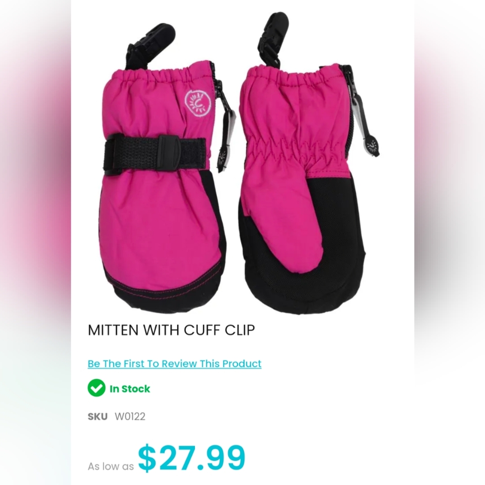 Waterproof Mittens (fits up to 4yr old)